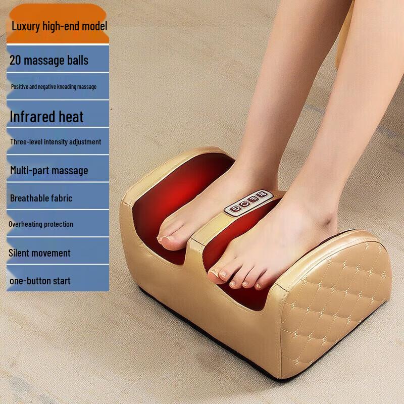 AUX Heated Kneading Foot and Leg Massager