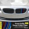 Suitable for 04-23 BMW 5 Series Modification 525 535 523 530 540liE60 Grille Tri Color Buckle Decorative Strip