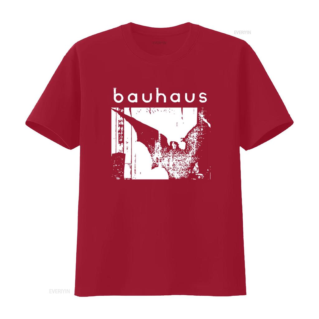 Vintage Retro 80s Bauhaus Bela Lugosi Dead Goth Band T Shirt Vintage Washed Stylish Homme Casual Top For Everyday Wear
