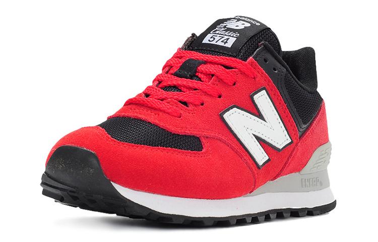 New Balance 574 Serie Schwarz/Rot/Weiß ML574RR2