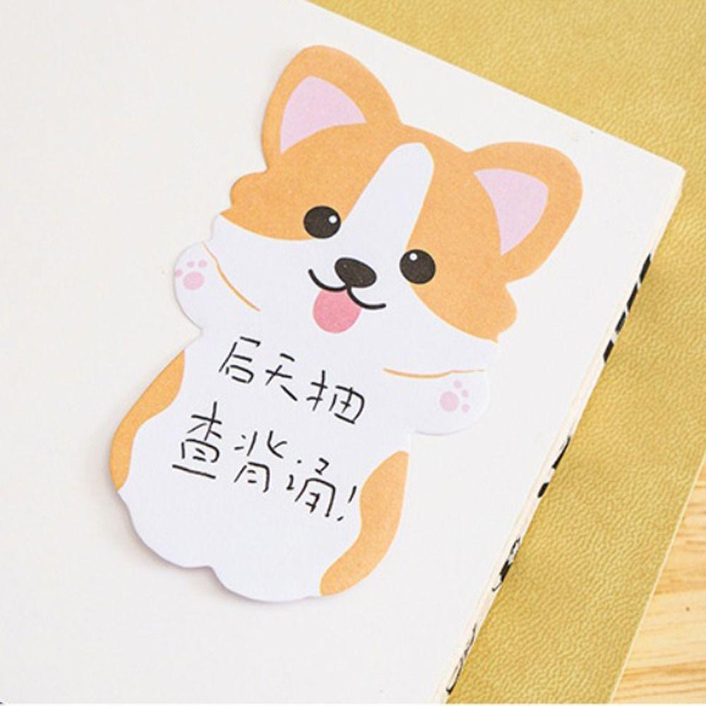 Cartoon Bear Animal Memo Pad Cat Message Paper Message Notes Notepad  Office