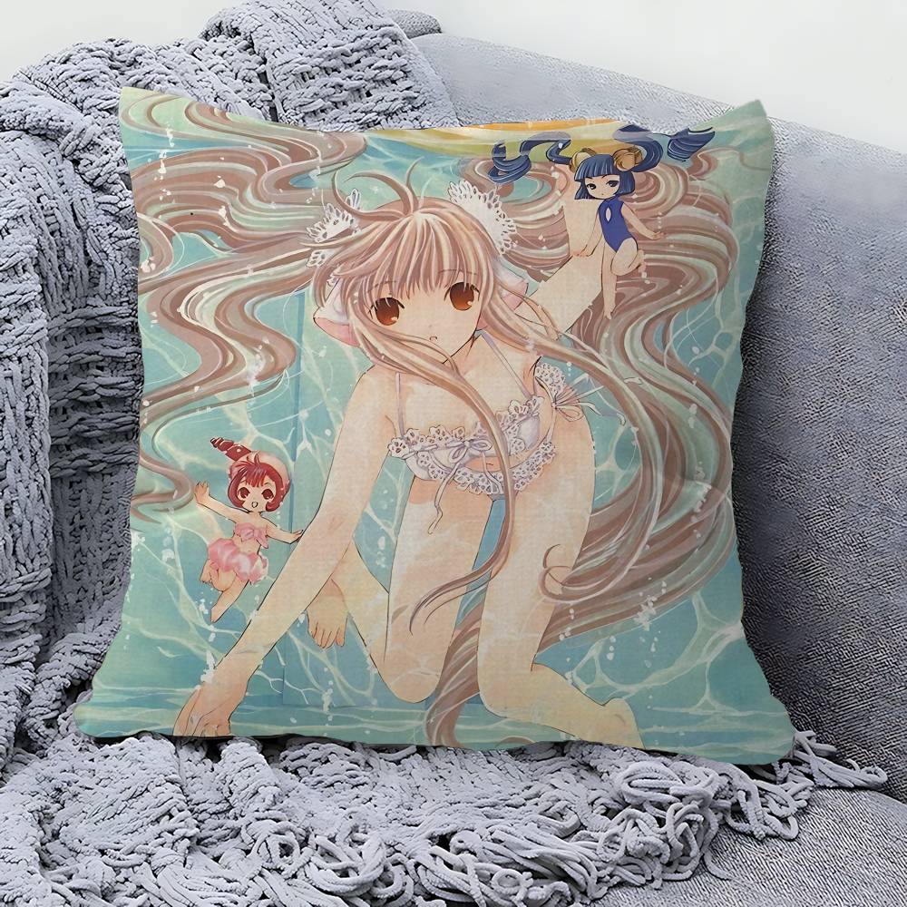 Cute Anime C-Chobits Cartoon pillow cover sofa cushion cover home room decoration children gift