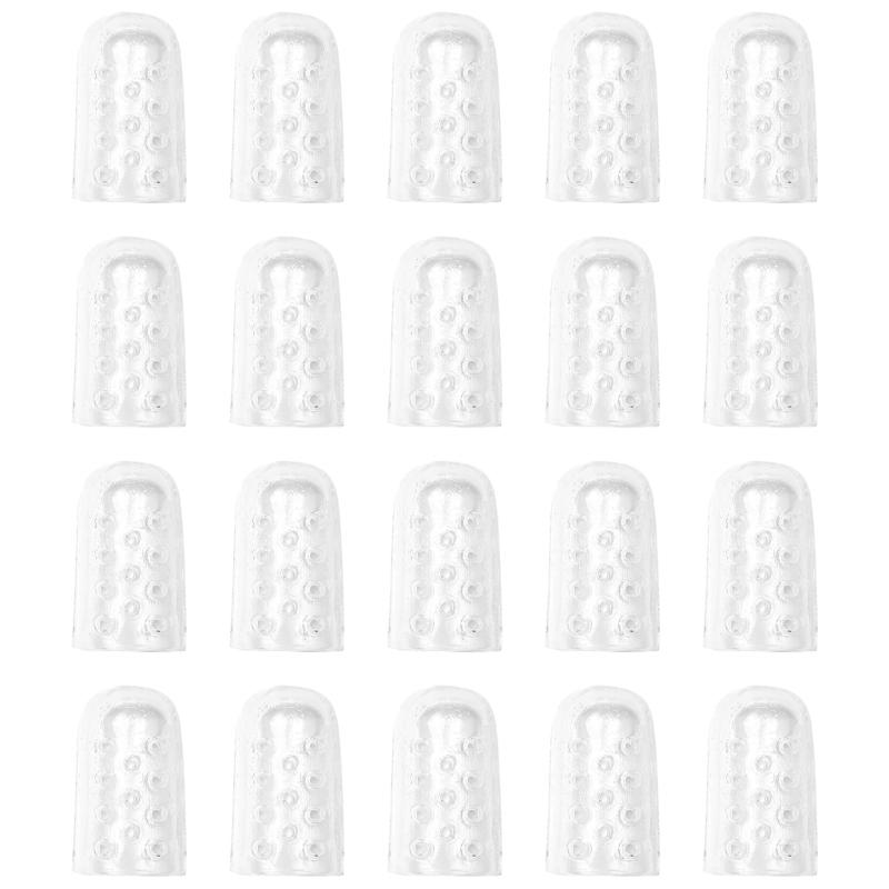 Breathable Elastic Finger Sleeves With Non Slip Grip Ideal For Office Work Fitness Training Hand Protection