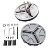 Heavy Duty Adjustable Hole Saw Hole Cutter Drill Bit for Metal Plastic Wood