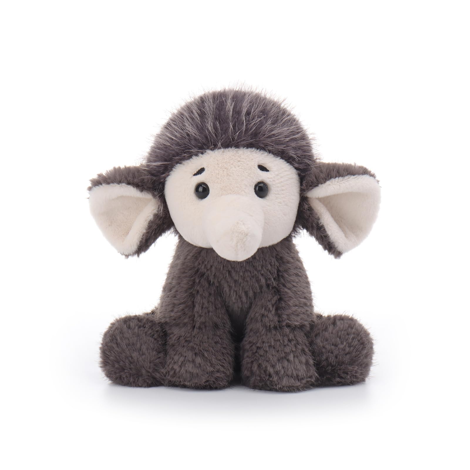 

Apricot Lamb Innocent Elephant Plush Toy for Children, Soft and Cute, Fluffy Innocent Elephant for Girls and Boys, 20cm