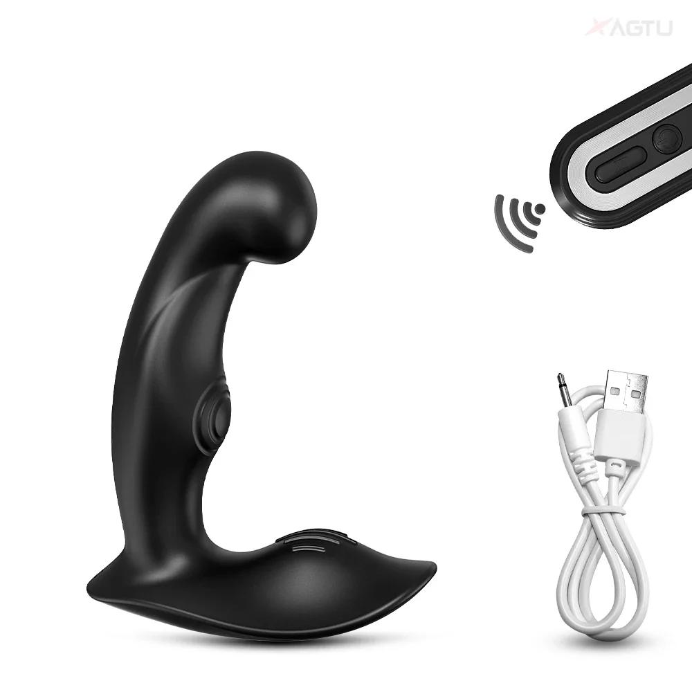 Fernbedienung Analvibrator Sexspielzeug für Männer Prostata-Massagegerät Analstöpsel Vibrator Analstöpsel Männlicher Masturbator Erwachsenenspielzeug Schwules Spielzeug
