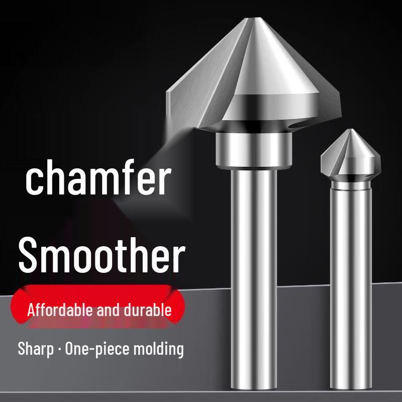 Straight Shank Chamfering Countersink Drill Bit