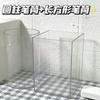 1pcs Transparent pen holder acrylic storage box, student office desktop large capacity integrated storage box