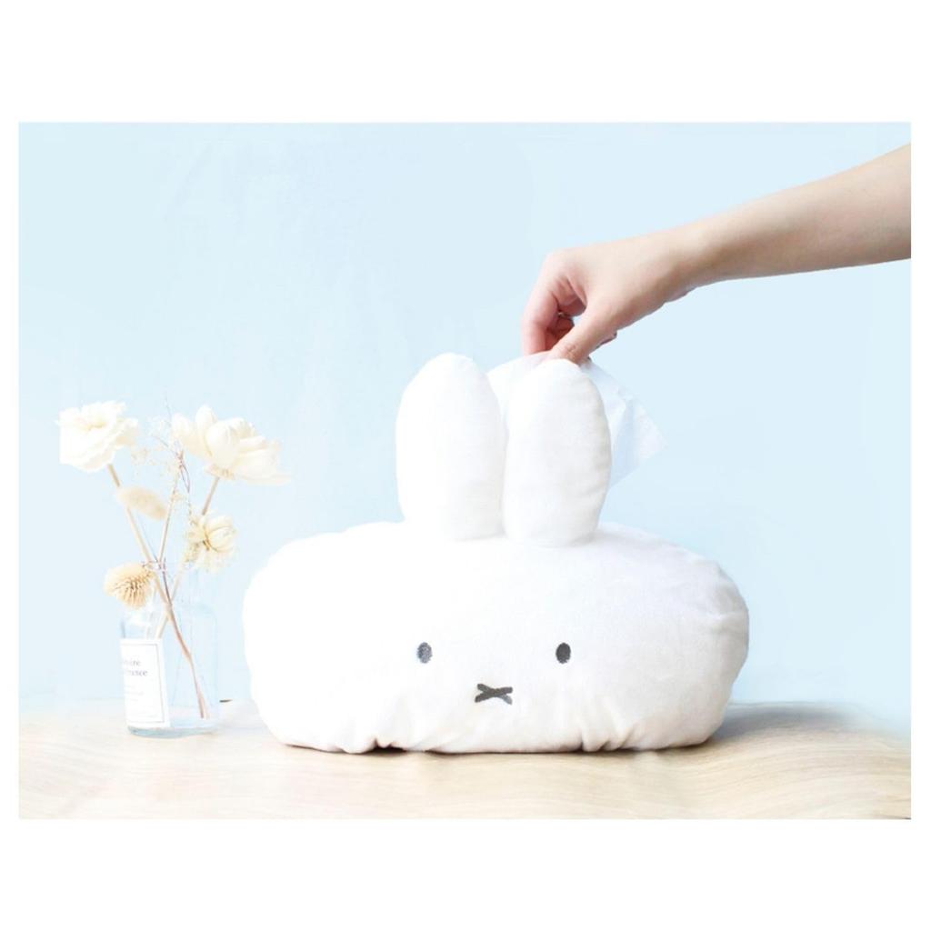 Tees Factory Miffy Face Tissue Case, Miffy, Approx. H213xW297xD176mm, MF-5545332MF