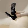 Stylish Enhanced Grip Anti Slip Barefoot Training Dance Exercise Studio Home Invisible Pilates Low Cut Five Toe Yoga Socks