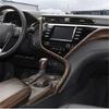 Wood Grain Console Gear Shift Knob Shifter Lever Trim For Toyota Camry 2018-