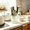 Drainable Chopstick Storage Tube 1Pc Kitchen Tableware Holder Rack Household Countertop Cutlery Drain Box Organizer