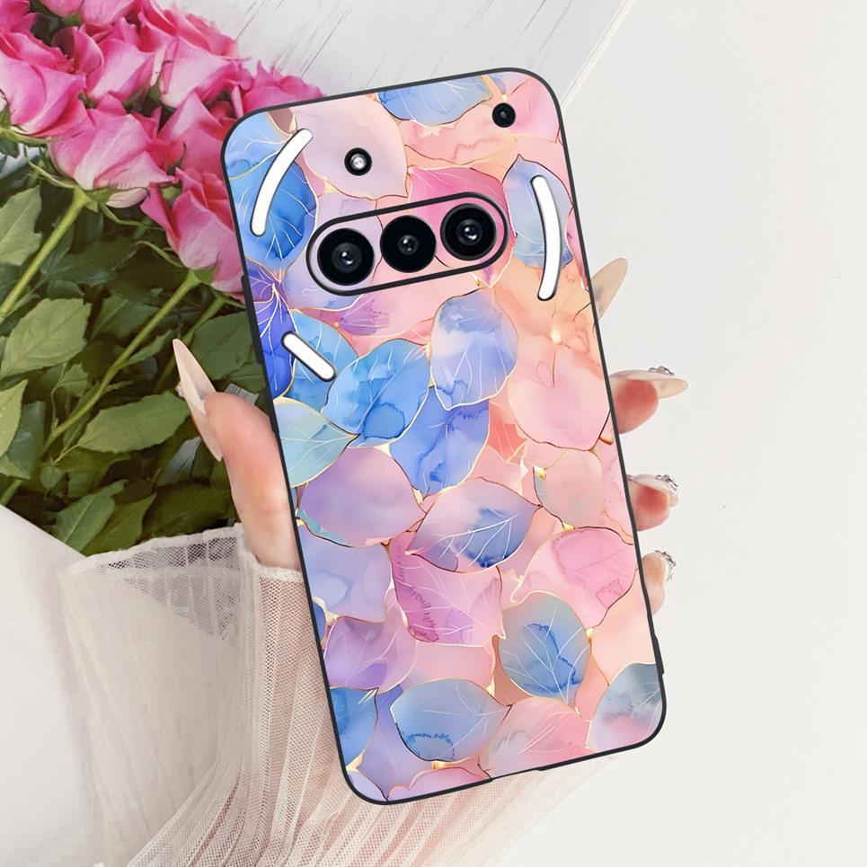 Luxury Flower Butterfly Bow Pattern Casing For Nothing Phone 3 3a Back Cover Clear Soft Silicone Phone Case For Nothing A059