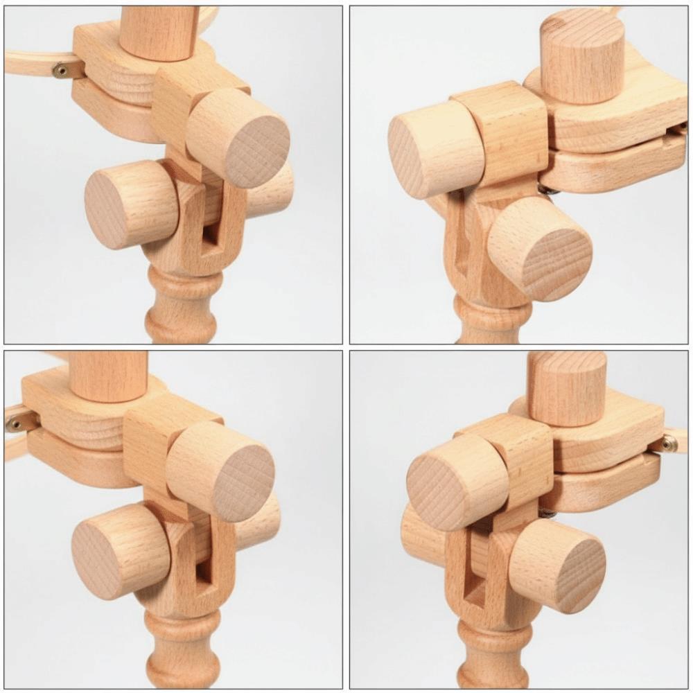 Stable Embroidery Hoops Stand Portable Cross Stitch Stand Cross Stitch Rack  Embroidery Tool