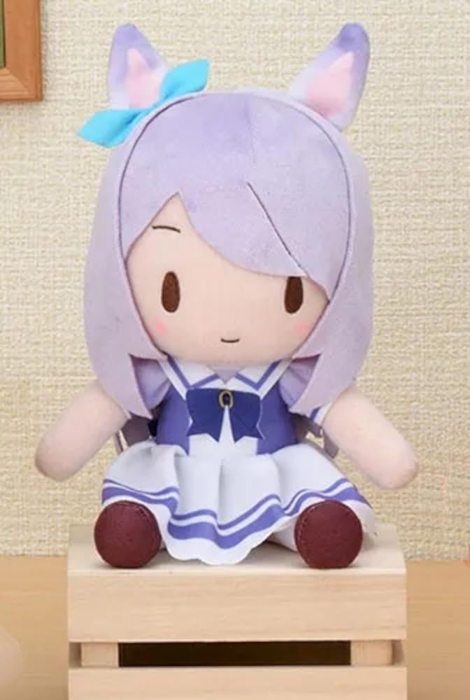 

Uma Musume Pretty Derby Fluffy Plush Toy Vol.7 (Tokai Teio, Mejiro McQueen, Nice Nature) (Mejiro McQueen)
