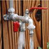 1 Inlet 2 Outlet Dual Nipple Faucet Universal Double Valve Faucet  Washing Machine