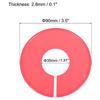 Colorful Plastic Clothing Divider Rings: Round Size Markers for Garments