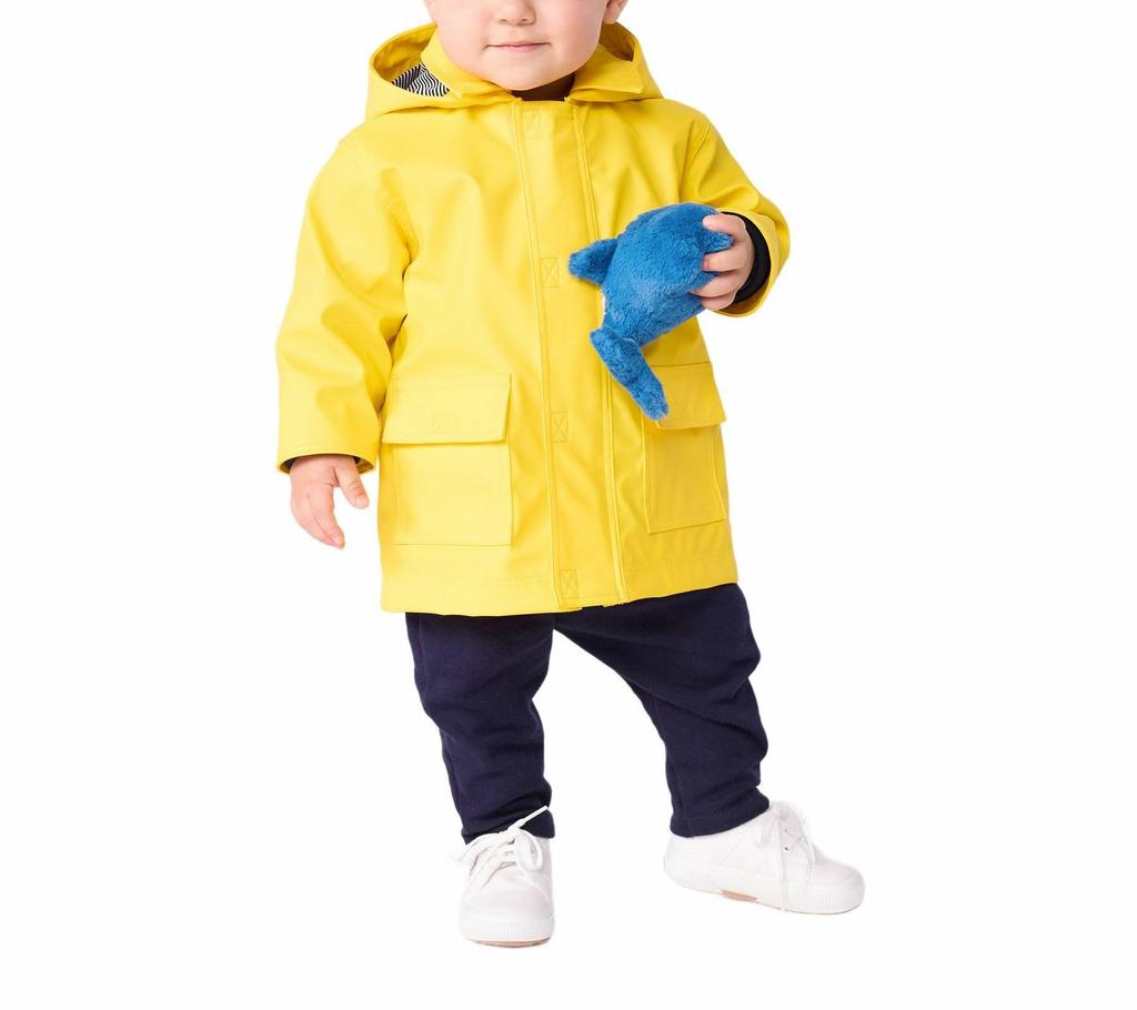 Petit Bateau Yacht Parka A08FB Bright 18 81cm Yellow, Months,
