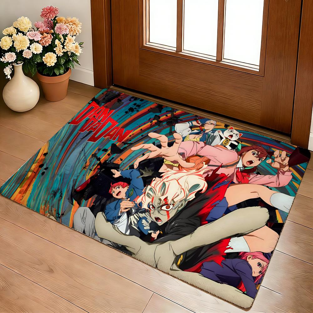 Anime Hot D-DandadanS Floor Mat Cozy Flannel Soft Thick Non-Slip Mat For Living Room Bedroom Kitchen Decor Rugs