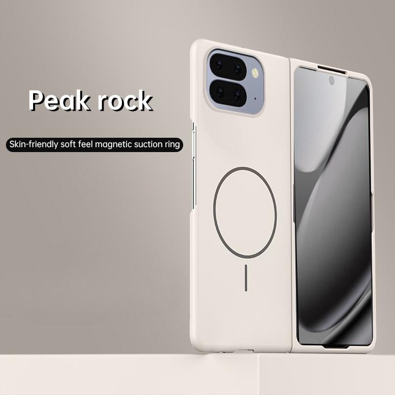 Ultra Thin Frameless Magnetic Shockproof Case For Google Pixel 10 9 Pro Fold Pixel Fold Wireless Charging Frosted Hard PC Cover