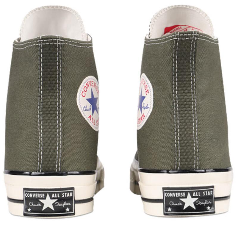 Converse Chuck 70 Comfortable and Stylish High-Top Canvas Shoes Unisex 'Olive'