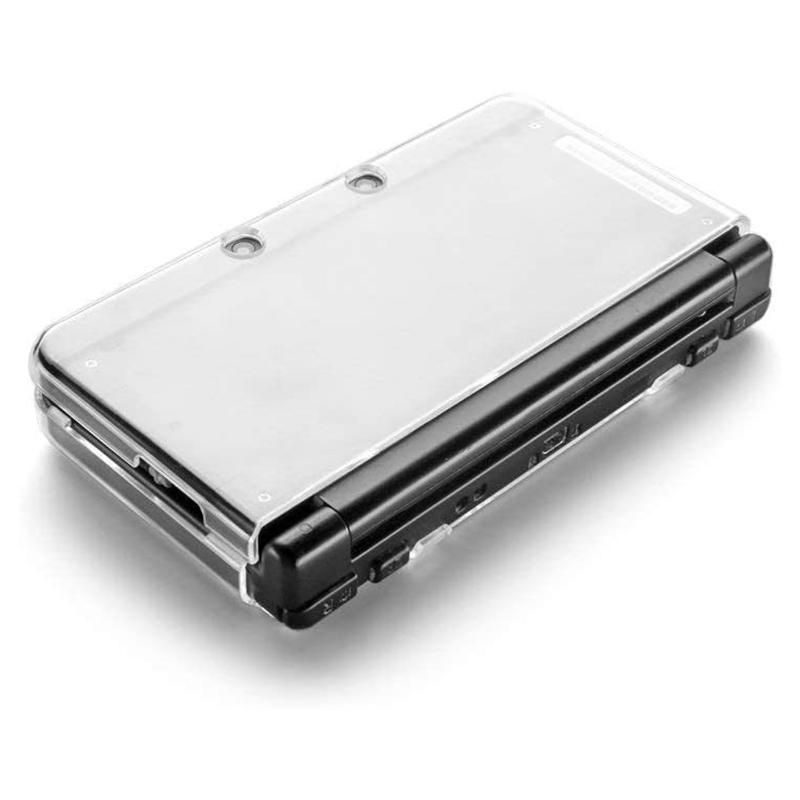 Para Console New 3DS XL/LL Capa Rígida Transparente Cristal Anti-riscos de PC