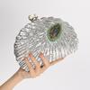 Shell Shape Women's Clutch Bag Sequin Purses and Handbags Luxury Designer Retro Embroidery Evening Bag Female Party Handbag