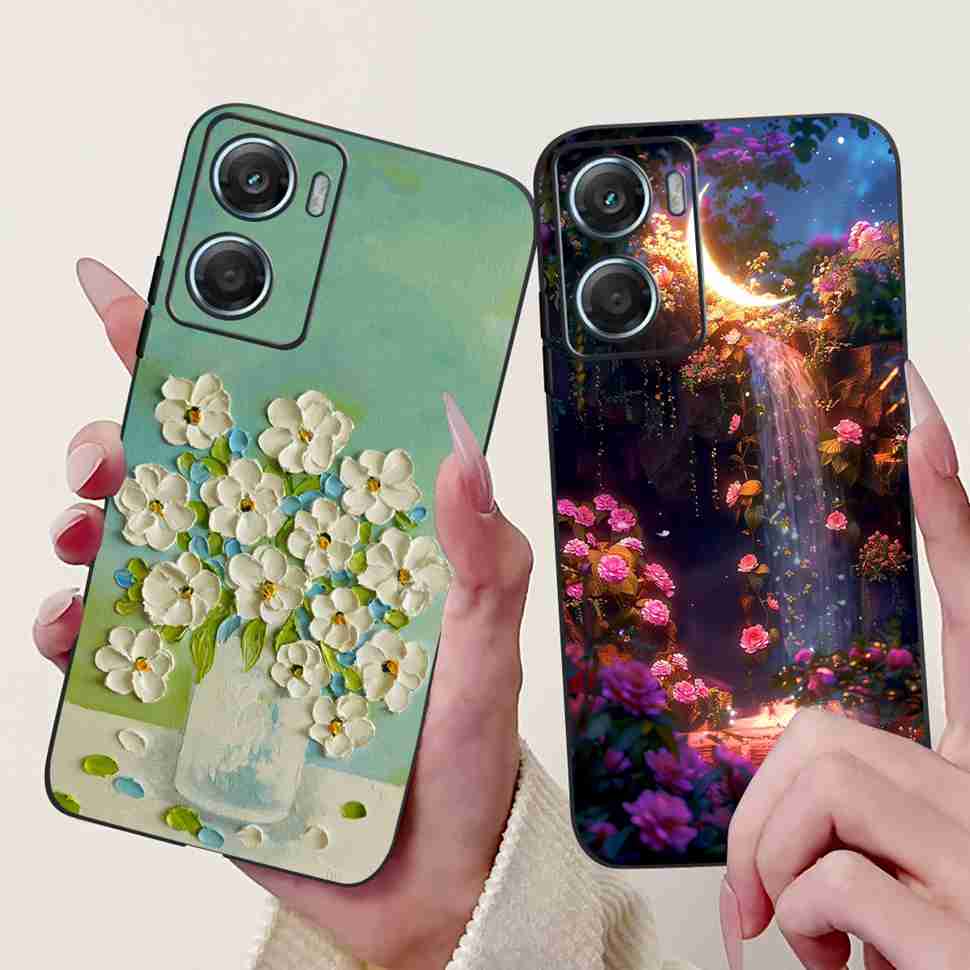 Hülle Für Motorola Moto G06 Luxus Cartoon Handy Rückseite Silikon Weiches TPU Für Moto G06 MotoG06 4G Hülle 6.88"