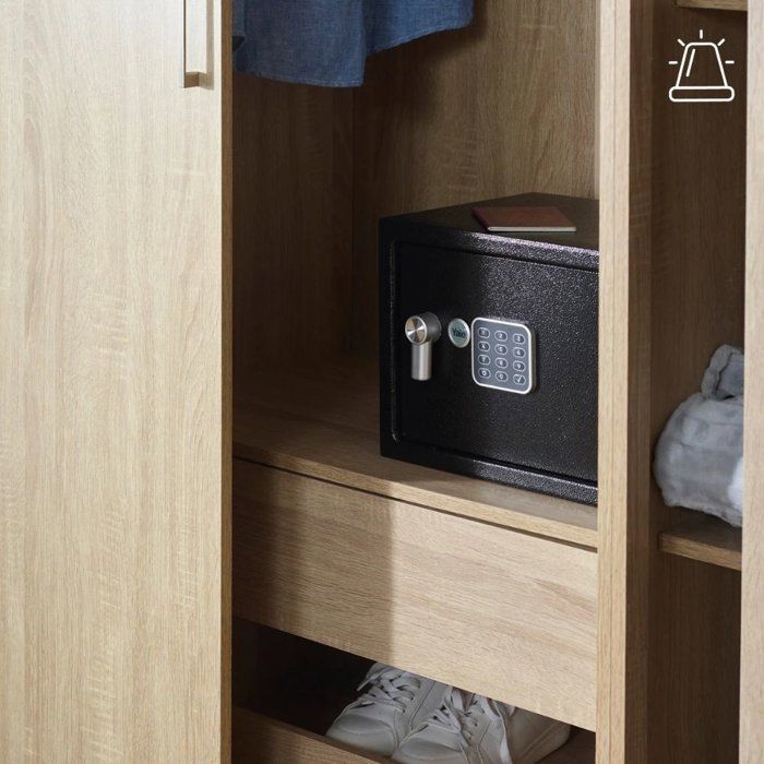 Coffre-fort Électronique a Alarme - YALE - YEC/250/DB2 - Medium 16.3L - 25x35x25cm