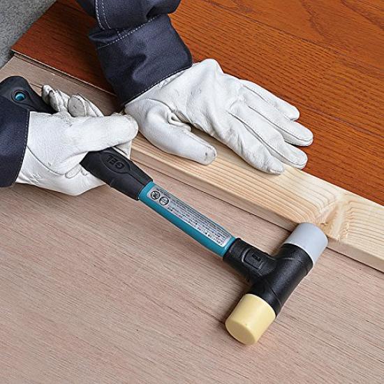 VESSEL Plastic Hammer 1 lb Gel Grip (Rubber/Plastic Head) 77-10
