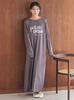 Rayon logo dress PWCO255322DGRYF