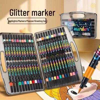 Single-Tip Flash Marker: Student Art Watercolor Pen, Graffiti, Fluorescent Acrylic Marker, In Stock.
