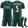 26/27 Real Madrid Football Kits Jersey Set with Socks