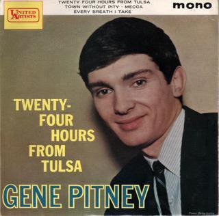

7inch Record GENE PITNEY TwentyFour Hours From Tulsa UEP1001 UNITED ARTISTS 1964 UK Rock Used