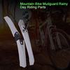 1 Set Bicycle Fender Quick Release Easy to Install Mountain Bike Mudguard Rainy