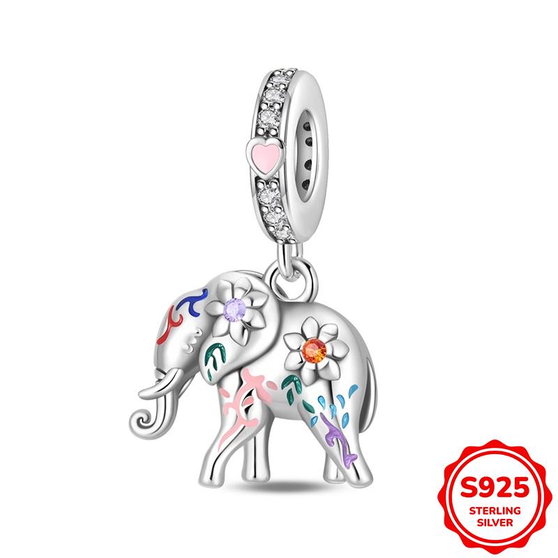 Original Copper Butterfly Animal Pendant Charm Beads Fits 3Mm Bracelet Necklace For Women Luxury Diy Jewelry Making