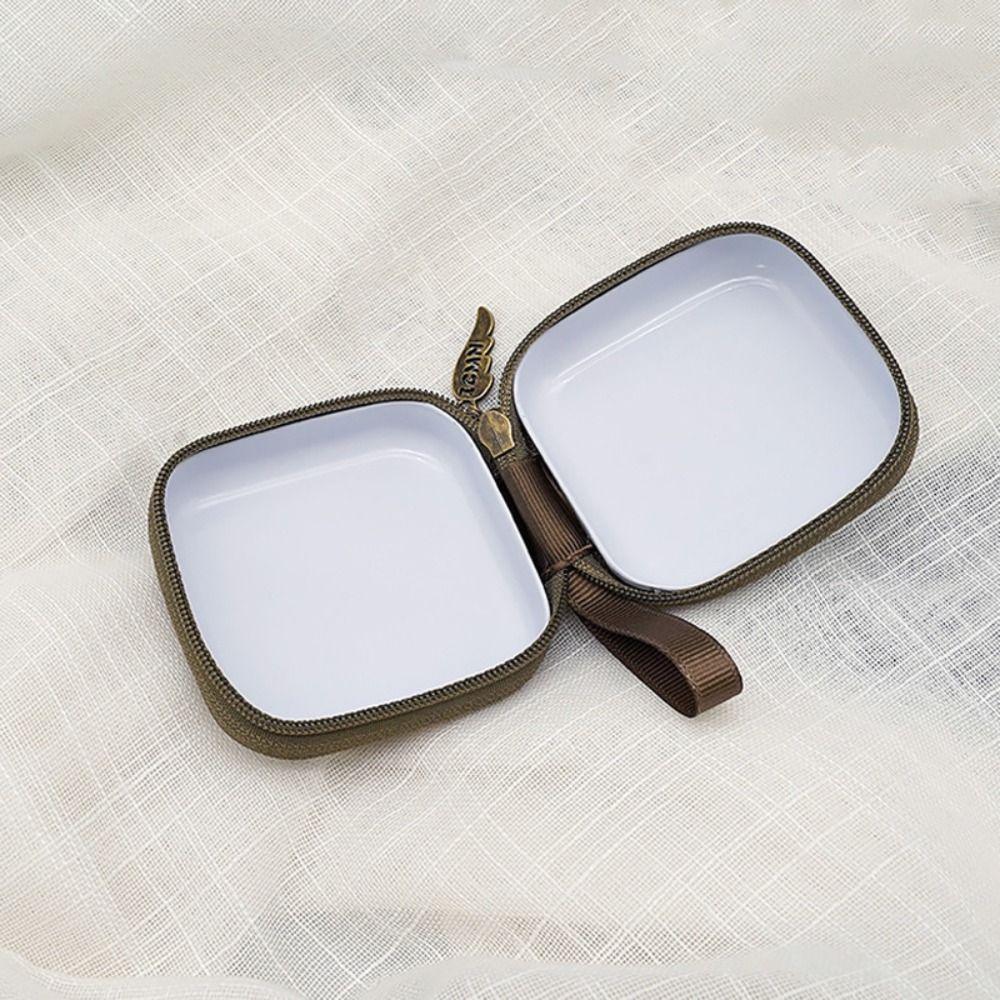 Virgin Mary Jewelry Box Zippered Christian Gift Portable Prayer Rosary Storage Bag  Devotees