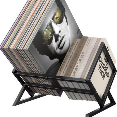 Espositore da scrivania in ferro battuto per vinili e CD: Portariviste e Libri