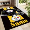 Custom Name Patriots Team Spirit Carpet Rug Customizable Soft Washable Anti-Slip Home Living Room Sofa Mats Personalized Rug. 0909423