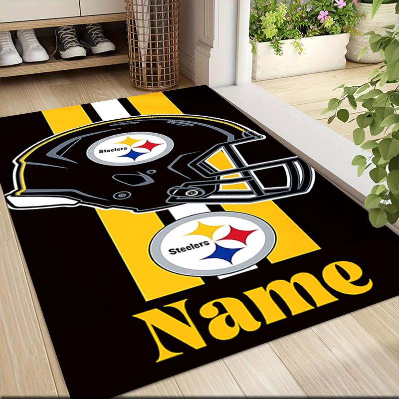 Custom Name Patriots Team Spirit Carpet Rug Customizable Soft Washable Anti-Slip Home Living Room Sofa Mats Personalized Rug. 0909423