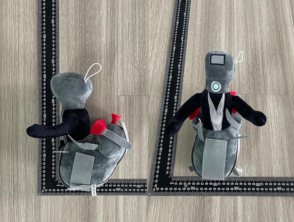 Skibidi Toilet Man Vs. Monitor Man Doll Plush Toy