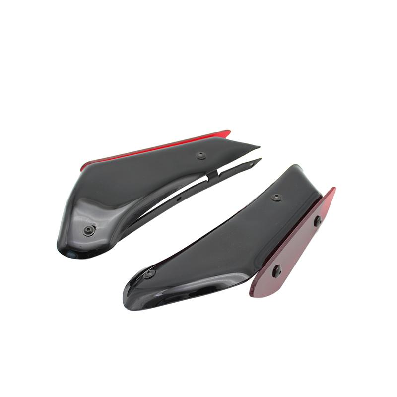 Motorcycle Front Fixed Winglet Wind FOR BMW S1000RR S1000 RR 2010-2018 Aerodynamic Side Wind Wing Cover Downforce Spoiler Kit