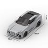 Sports Car Racing MOC Small Particle Assembled Puzzle Building Blocks Car Model Set 8 Grid Car Series Gift