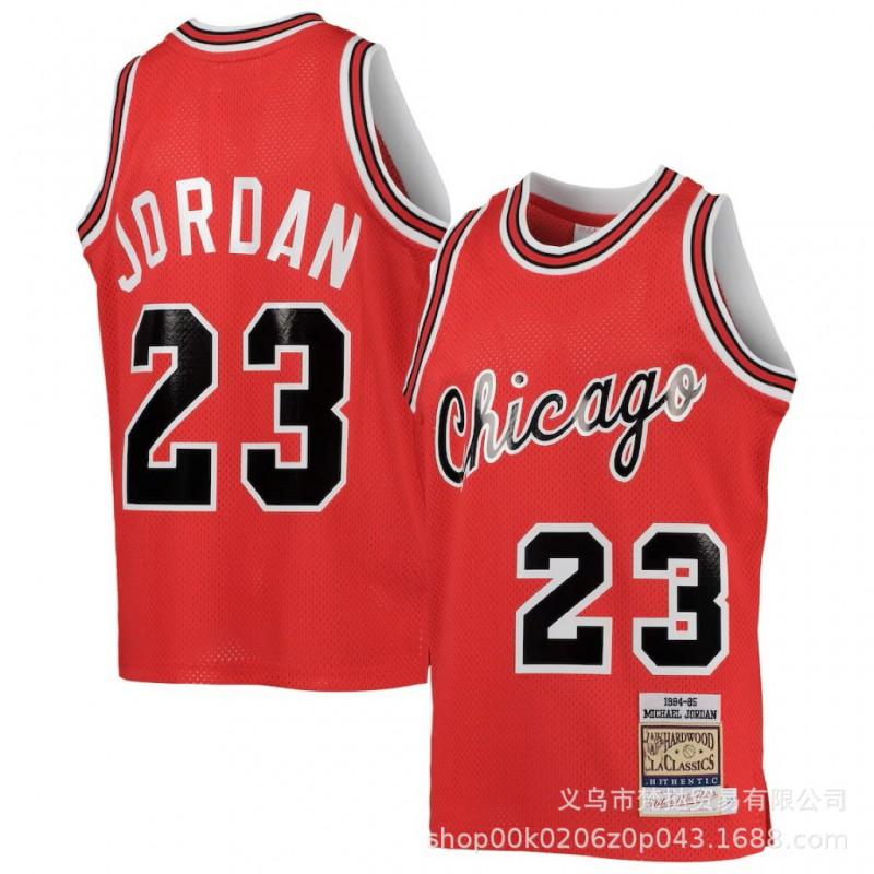 Chicago Bulls Retro Basketball Jersey Pippen 23 Rodman 33 Jordan 91 Embroidered Cotton Unisex V-Neck Sleeveless Sportswear