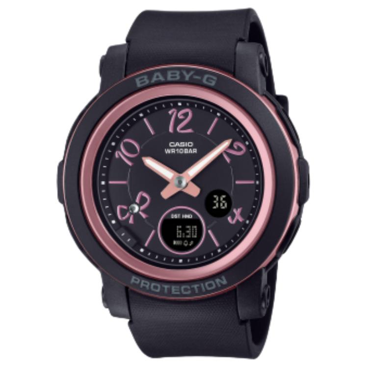 

CASIO BGA 290 Quartz Movement Resin Strap Watch Women s Watch Black Dial BGA-290RA-1A Black Dial