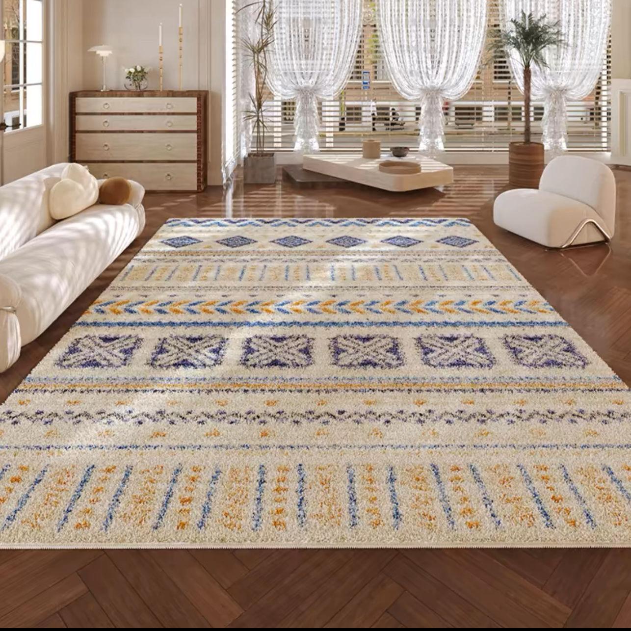 

Персидский ковер для гостиной, спальни, ковер у кровати, премиум-класса, диван, чайный столик, ковер, противоскользящий коврик для пола W160CM*L230CM