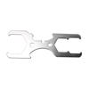3-way Design 3 Way Plumber's Wrench Spanner High-efficiency Filter Sink Strainer Wrench Comfortable To Hold