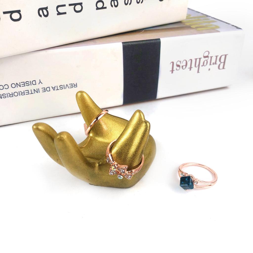 Durable Hand Tray Silicone Mold Exquisite Rings Jewelry Tray Epoxy Mold Display Storage Dish Resin Mold Home Decorations