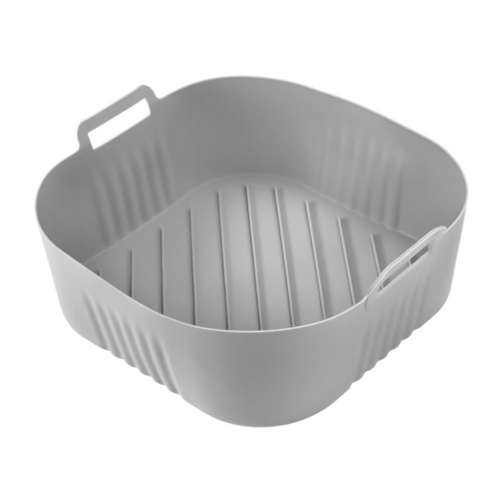 Silicone Air Fryer Mold 6.2L Reusable Air Fryer Baking Pan Oil Filter Strip Baking Mat for PhilipsNA230 COSORI6.2L