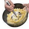 Potato Smasher Heavy Duty Potato Masher Kitchen Tool Stainless Steel Vegetable Masher Cooking and Kitchen Gadget